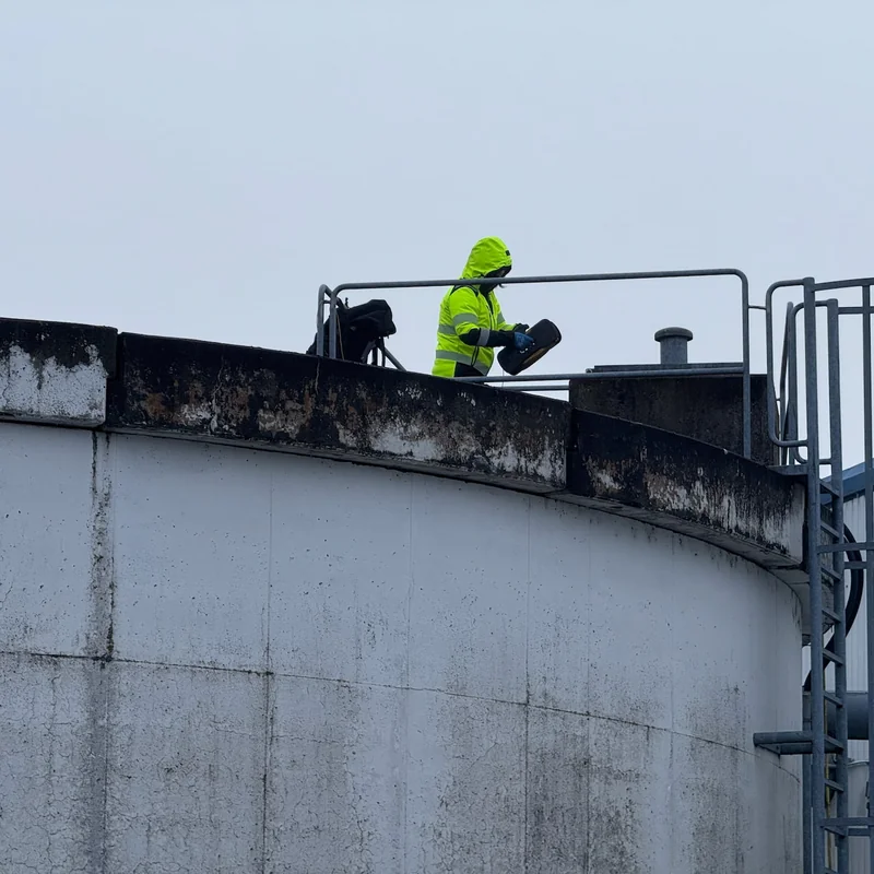 Juliana engelke Inspektion betonwassertank